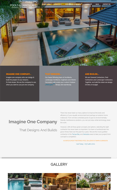 affordable freelance web designer for construction contractor