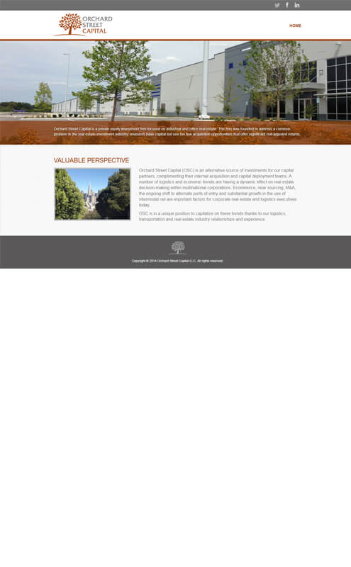affordable web design for finance company