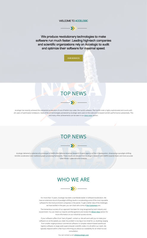 affordable web design services for IT firm