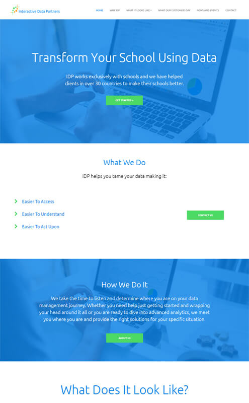 affordable website designer for IT company