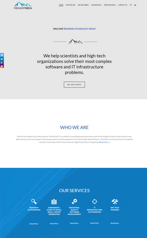 affordable web design services for tech company