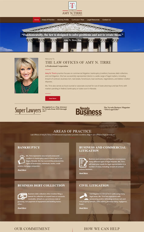 affordable web design services for law firm